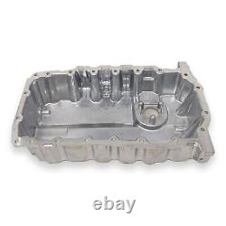 For Audi A3 Oil Sump 1.9 TDI 2008-2013 Engine Pan with Sensor Hole 03G103603AD