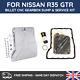 For Nissan R35 GTR Gearbox (GR6) Aluminium Sump Pan & Oil Filters (2x) & Gasket