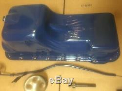 Ford FE Rear Sump Oil Pan, Puckup TubeWithbolt, Dipstick / 4x4 / 352 360 390 428