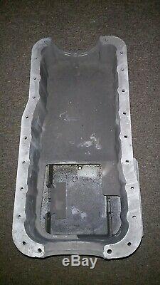 Ford Mercury 351 W Front Sump Finned T-shaped Oil Pan