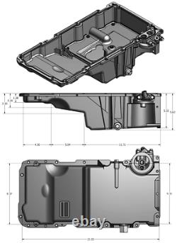 GM Oil Pan 12628771 GM F body 4.8, 5.3, 6.0, LQ4, LQ9, L92, 5.7 LS1, LS6 KIT