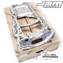 Genuine Toyota 2JZ-GTE Rear Sump Pan Upper Plate For