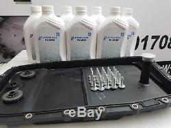 Genuine bmw zf 6hp26 automatic transmission gearbox pan sump filter 10L oil kit