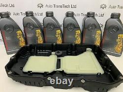 Genuine mercedes 9G tronic automatic gearbox sump pan oil 6L FE MB 236.17 kit