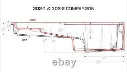 Holley 302-2 Chevy LS Swap Retro-Fit Rear Sump Aluminum Oil Pan & Pickup Tube