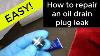 How To Fix An Oil Pan Plug Leak For 5