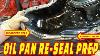 How To Prep A Oil Pan To Be Able To Reuse It