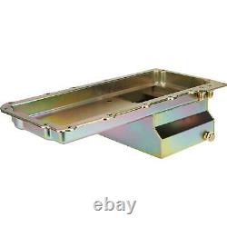 LS Engine Swap Conversion Low Profile Oil Pan, Zinc, 10 AN