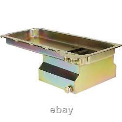 LS Engine Swap Conversion Low Profile Oil Pan, Zinc, 10 AN