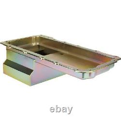 LS Engine Swap Conversion Low Profile Oil Pan, Zinc, 10 AN