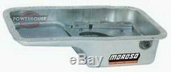 MOROSO 20910 5 Oil Pan Wet Sump 5.5 Quart Capacity 6 Deep For Use with Stock O
