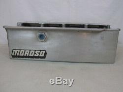 MOROSO SBC ALUMINUM DRY SUMP OIL PAN chevy drag racing circle oval track wissota