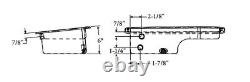 Moroso Oil Sump Pan Stock Depth with Drainbacks for Honda Civic B Series B16 CRX