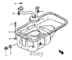 NEW Genuine Suzuki Ignis Wagon R TSM Chassis Engine Oil Sump Pan 1.3 11510-83EV0