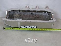 NEW MOROSO SBC ALUMINUM 3 STAGE DRY SUMP WIDE RAIL OIL PAN drag circle track