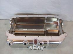 NEW MOROSO SBC ALUMINUM 3 STAGE DRY SUMP WIDE RAIL OIL PAN drag circle track