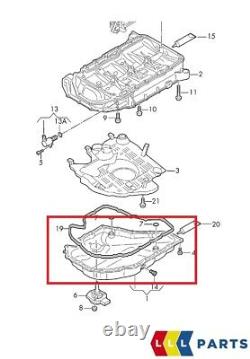 New Genuine Audi Volkswagen 1.8t 2.0t Petrol Engine Oil Sump Pan 06k103600r