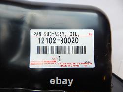 New Genuine Toyota Land Cruiser 3.0 1kd-ftv Oil Sump Metal Pan 12102-30020