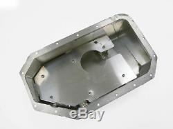 OBX Racing 6.5 Quart Aluminum Oil Pan For Acura Honda K20 K24 Series Engine