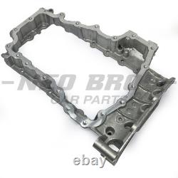 OE Upper Oil Sump Pan Flange, Citroen Peugeot Vauxhall DW10F DW12R 9808941280