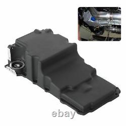 Oil Pan Rear Sump LS SWAP Alu Shell Pickup Tube 81075BK Car Modification Black