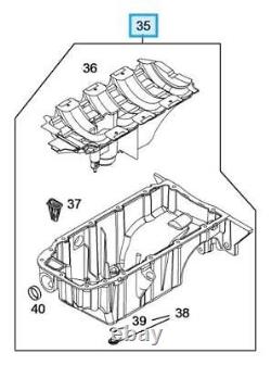 Oil Pan Sump for Vauxhall Zafira B Mk2 2010 to 12 25200508 New Genuine 1.6 1.8