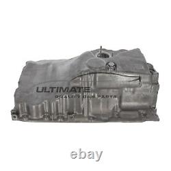 Oil Sump BMW 5 Series G30 2016-2022 2.0 Aluminium Engine Pan With Sensor Hole