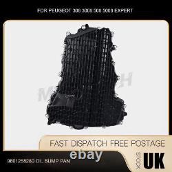 Oil Sump Pan 9801258280 For Peugeot 308 508 Expert Traveller 2.0 Citroen DS4