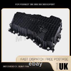 Oil Sump Pan 9801258280 For Peugeot 308 508 Expert Traveller 2.0 Citroen DS4