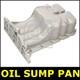 Oil Sump Pan Engine Side Fits VAUXHALL ADAM ASTRA CASCADA J 1.2 1.4 13C4