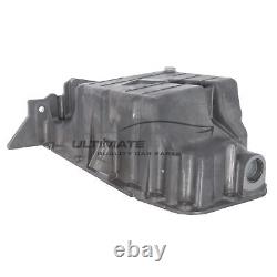 Oil Sump Vauxhall Astra H Mk5 2007-2011 1.6 T Engine Pan With Oil Sensor Hole