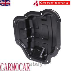 Petrol Steel Engine Oil Sump Pan Fit Nissan Qashqai +2 3/2007-9/2010 1.6L