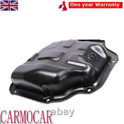 Petrol Steel Engine Oil Sump Pan Fit Nissan Qashqai +2 3/2007-9/2010 1.6L