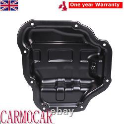 Petrol Steel Engine Oil Sump Pan Fit Nissan Qashqai +2 3/2007-9/2010 1.6L