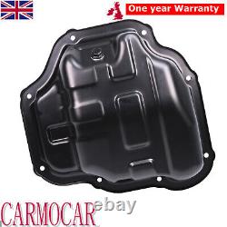 Petrol Steel Engine Oil Sump Pan Fit Nissan Qashqai +2 3/2007-9/2010 1.6L