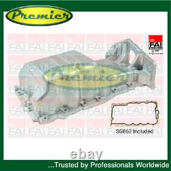 Premier Oil Sump Fits Vauxhall Corsa Astra Meriva 1.2 1.4 + Other Models