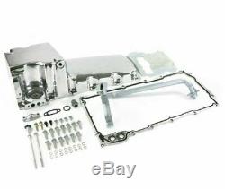 Rear Sump Retro Fit Oil Pan Compatible with LSX Lightweight Cast Aluminum Chrome