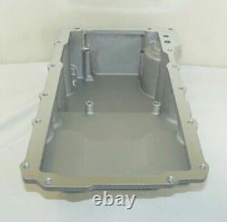 Retro-Fit LSX Rear Sump Oil Pan WithAdded Clearance, 64-72 GM A-Body Natural Alum