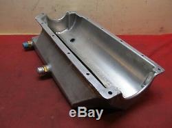 SBC Aluminum Dry Sump Oil Pan Small Block Chevy IMCA UMP NASCAR #14145