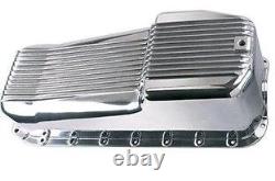 Small Block Chev Polished Aluminium Oil Pan, Sump Suit Early 1965-79 Sbc