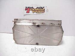Stainless Steel Dry Sump SB Chevy Oil Pan with Oiler Jets from a SB2.2 NASCAR