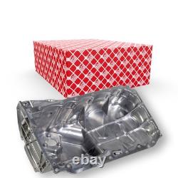 Sump Pan fits BMW 520D 2.0D 10 to 17 N47D20C Oil Wet 11137812360 Febi Quality