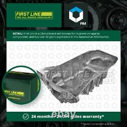 Sump Pan fits FORD FUSION 1.6 02 to 09 Oil Wet Firstline 1072053 1121127 Quality