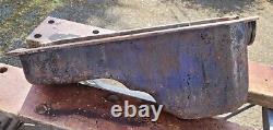 TWO Used FORD X-FLOW Cross Flow ESCORT TYPE (REAR BOWL) sump pans Req Clean Prep