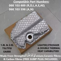 Upgraded Oil Sump Pan Alumiunium Peformance Oil Pan For 1.8 2.0 Tsi Ea888 Vwag