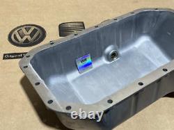 VW Golf MK3 GTI 16V ABF Engine Oil Sump Pan with Drain Plug Genuine NOS OEM Part