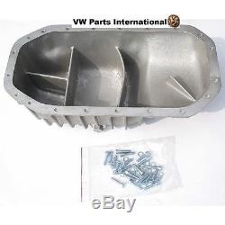 VW Polo inc G40 Performance Aluminum Sump Oil Pan with Cooling Fins Brand New