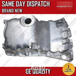 Vw Passat 1.9 Tdi 1998-2005 Engine Oil Sump Pan With Sensor Hole 06b103601n